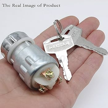 Amazon.com: Amavoler 3 Wire Ignition Key Switch 3 Position